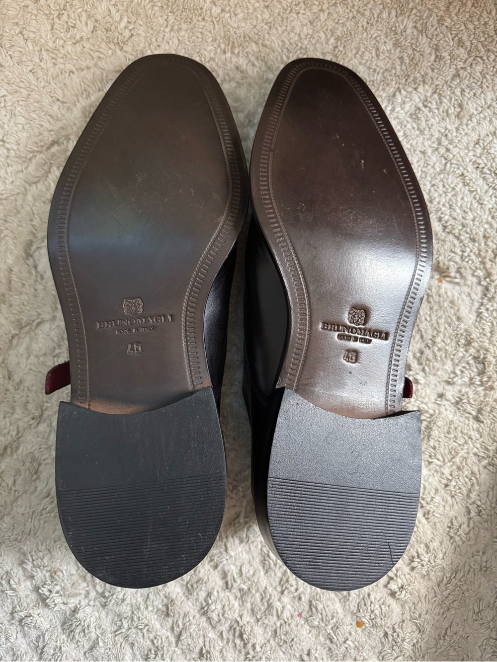 Bruno Magli Double Buckle Monk shoes Size 46 - Picture 3 of 5